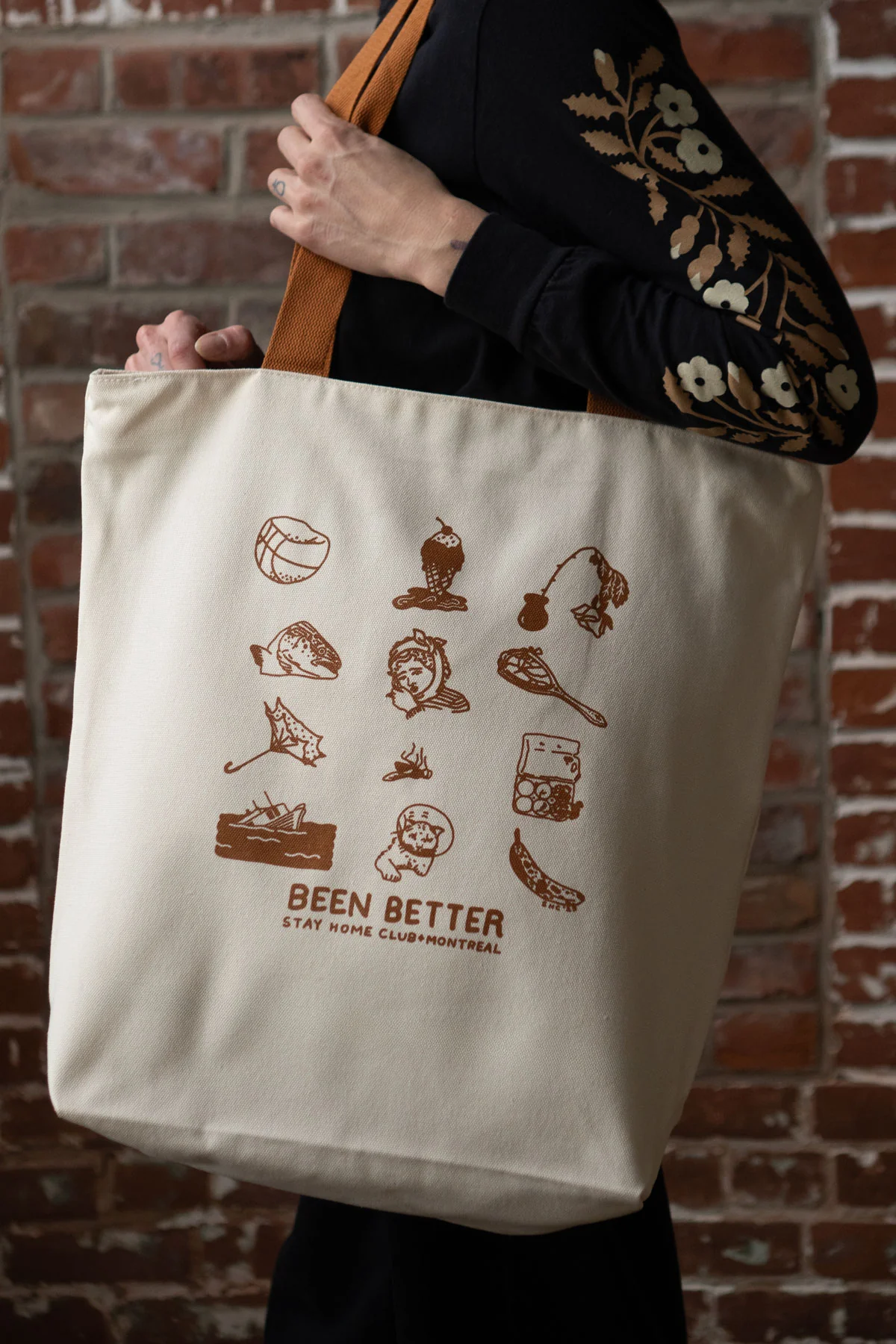 Been Better Icons Big Zip Tote - Image 2