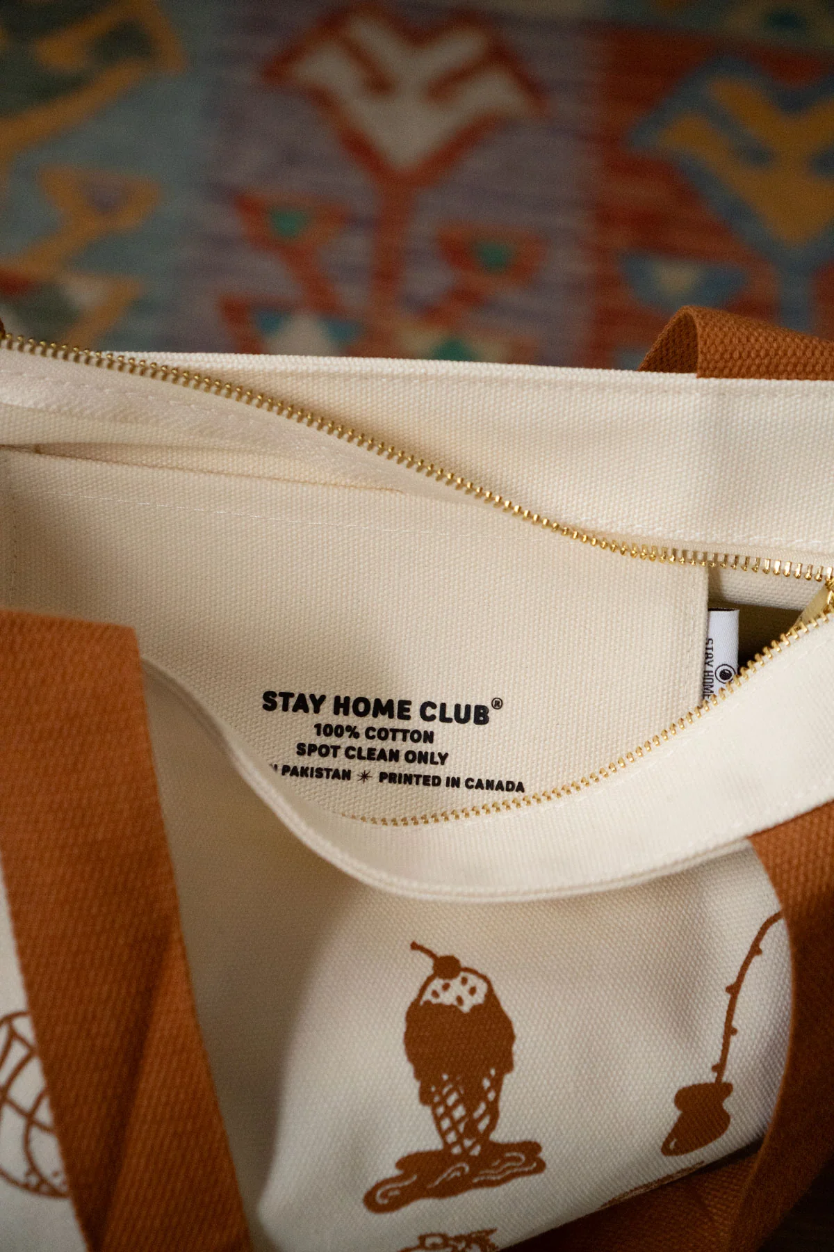 Been Better Icons Big Zip Tote - Image 4