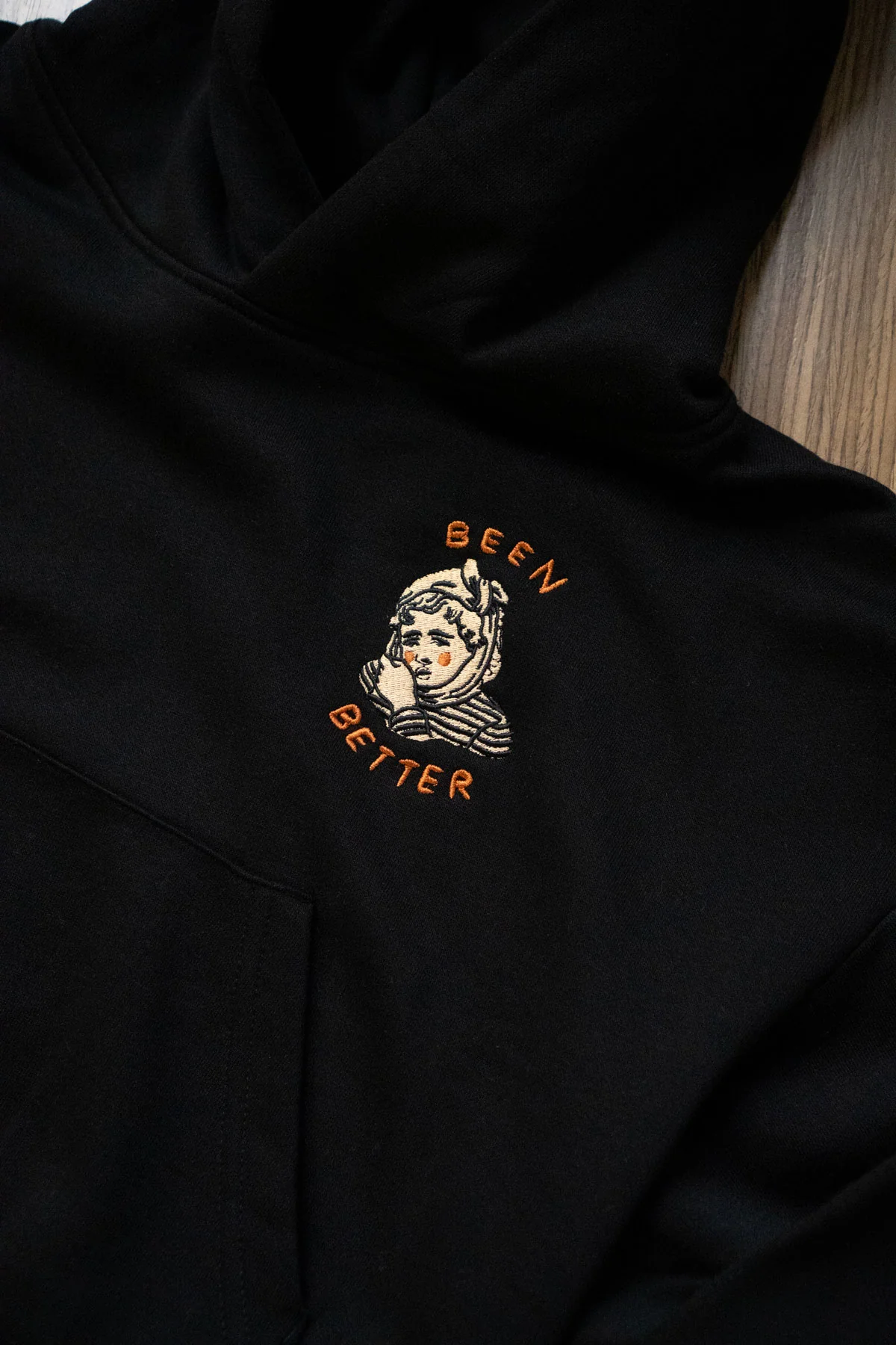 Been Better Toothache Crop Hoodie - Image 6