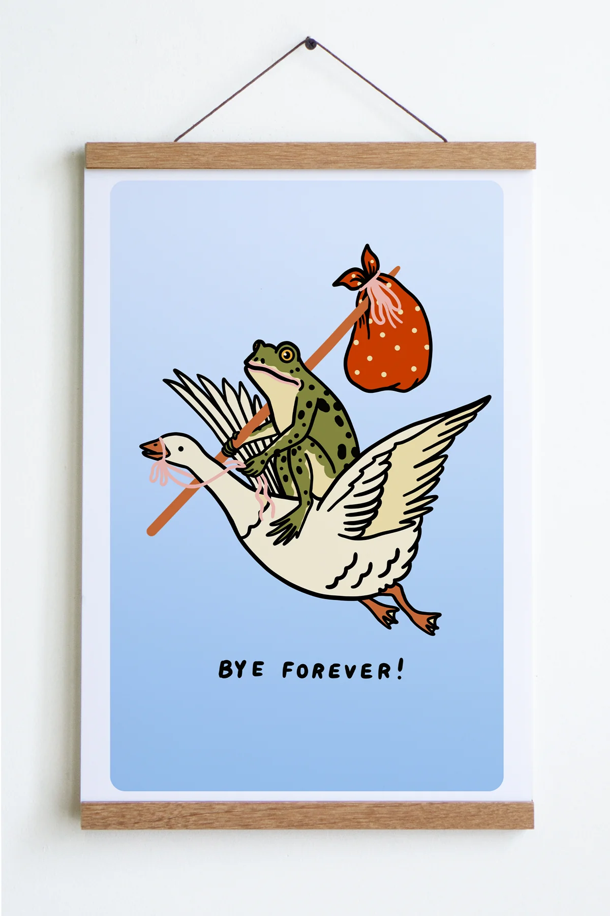 Bye Forever (Goose Ride) Print - Image 3