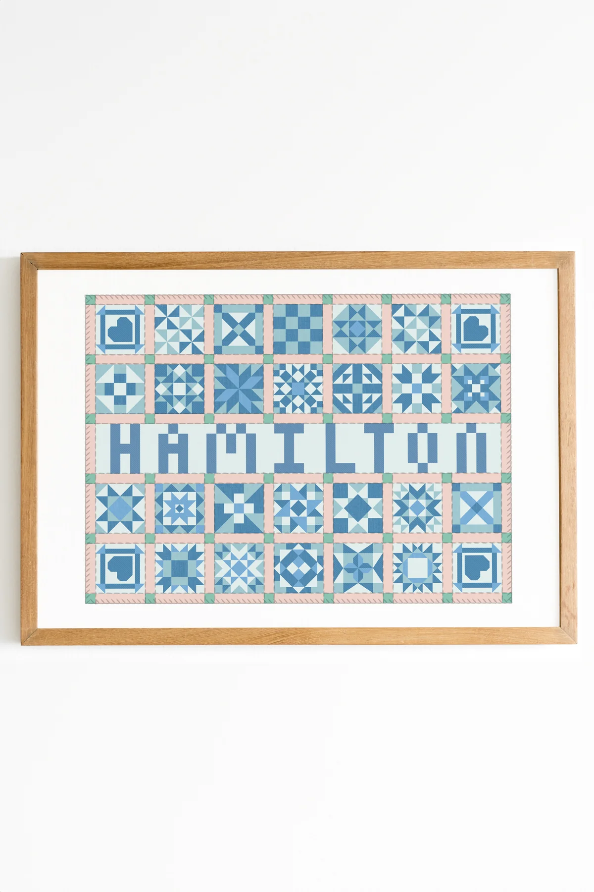 Cities Patchwork Print - Image 21