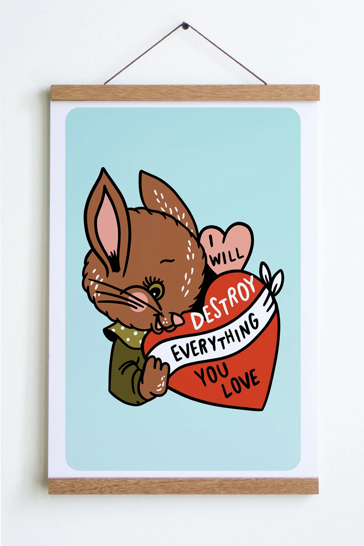 Destroy (Bunny) Print - Image 3