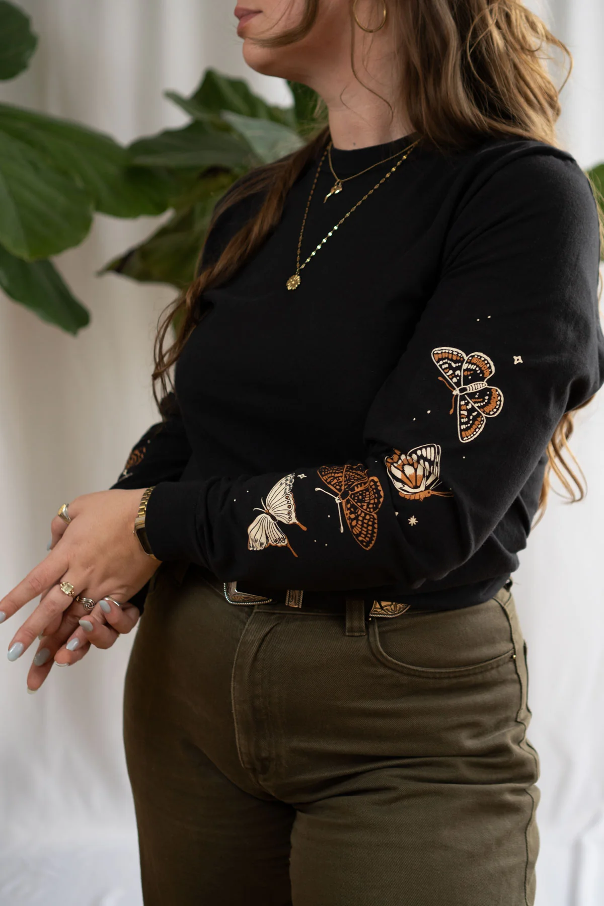 Flutter By Long Sleeve Tee - Image 3