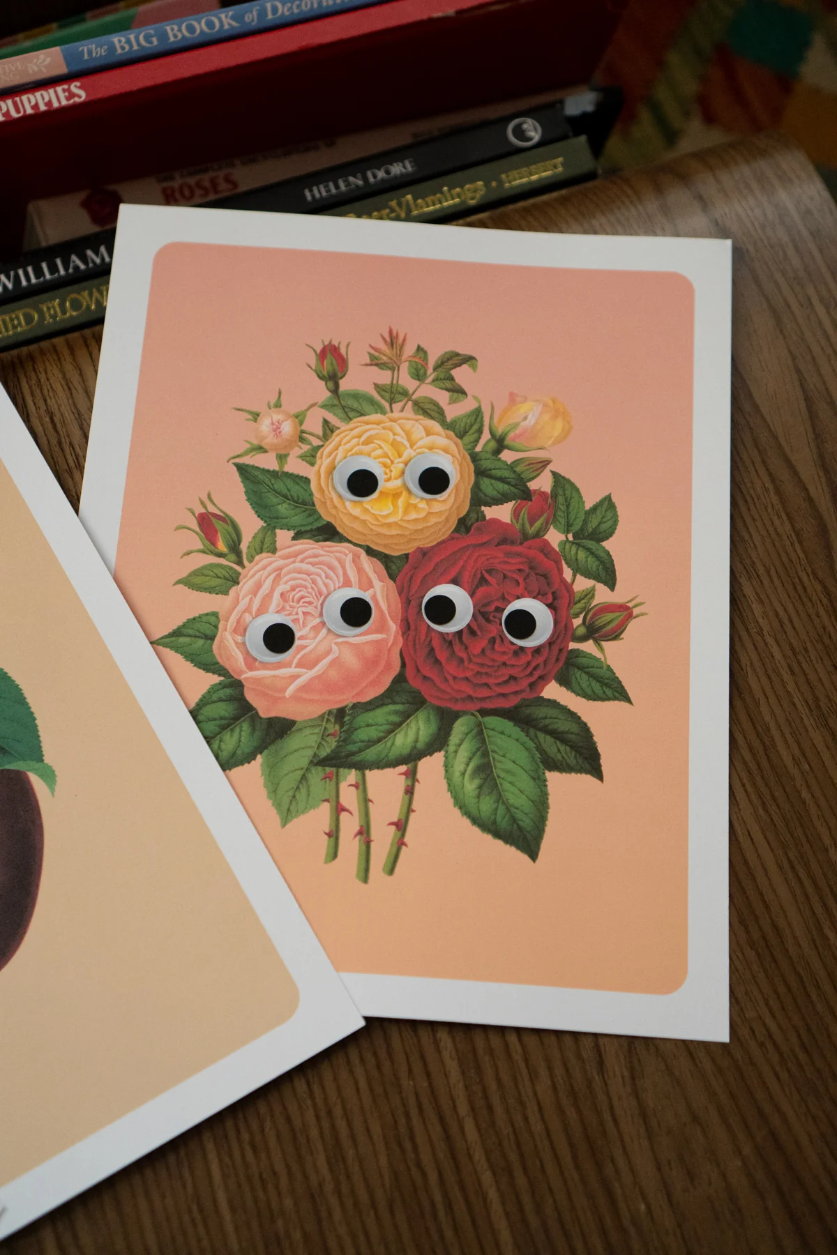 Googly Roses Print - Image 2