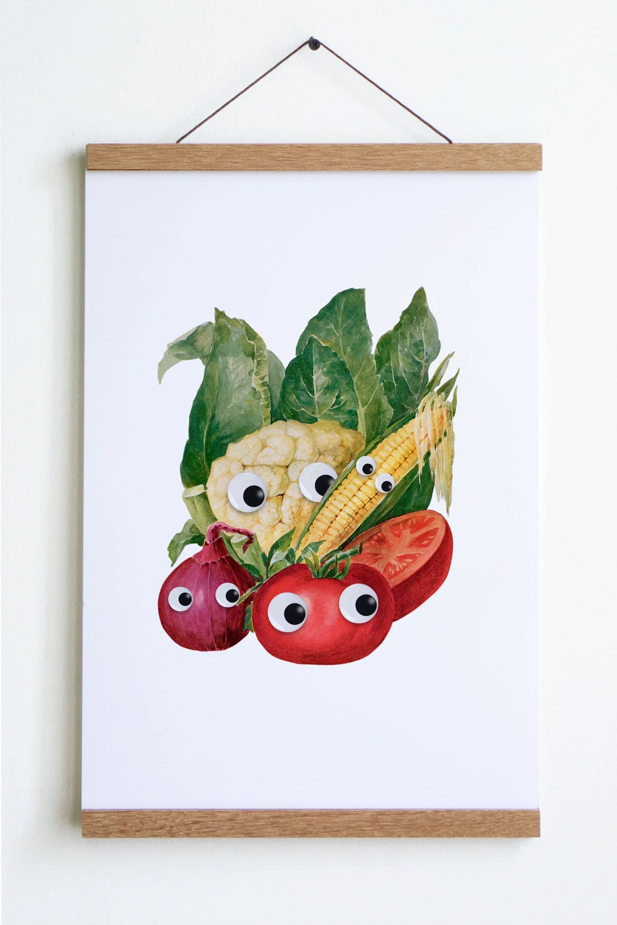 Googly Veg Print - Image 2