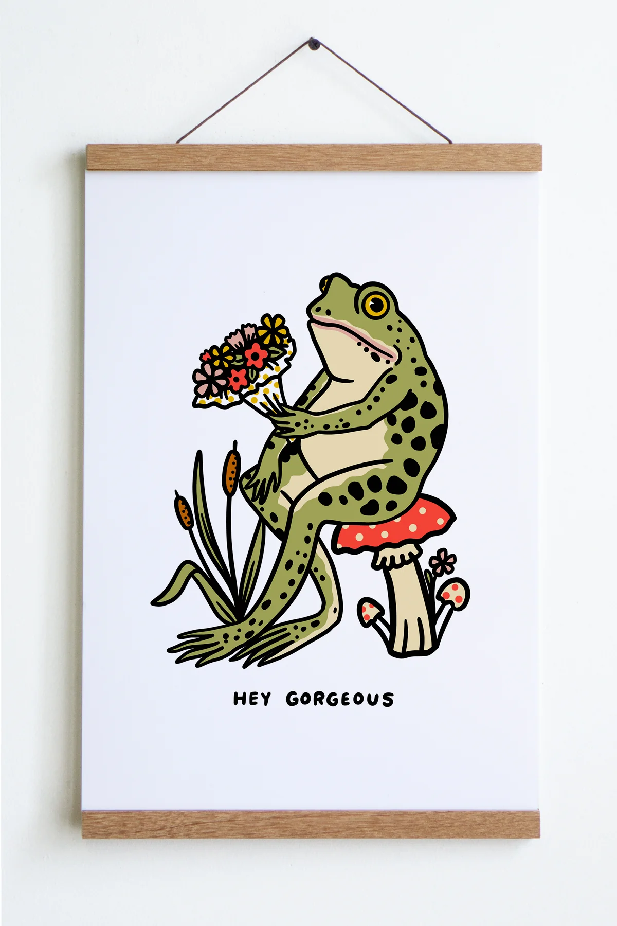 Hey Gorgeous Print - Image 3