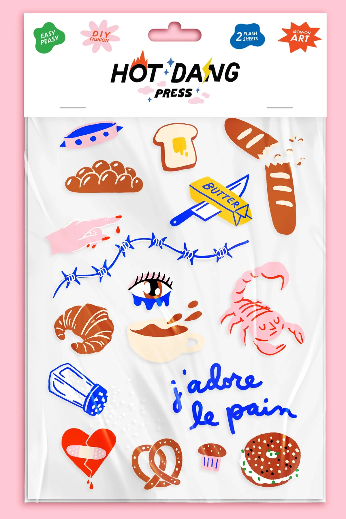 Hot Dang Press Iron-On Art Sheets - Image 10