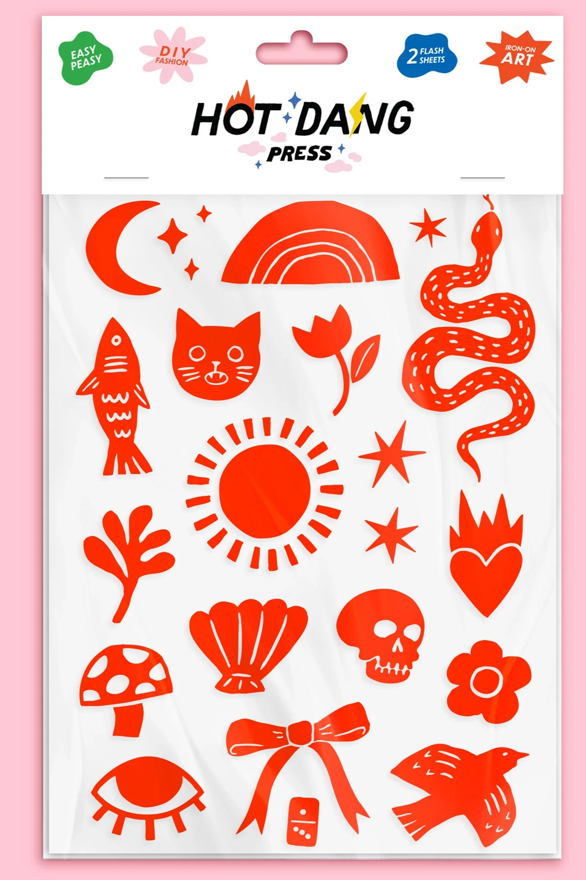 Hot Dang Press Iron-On Art Sheets - Image 11