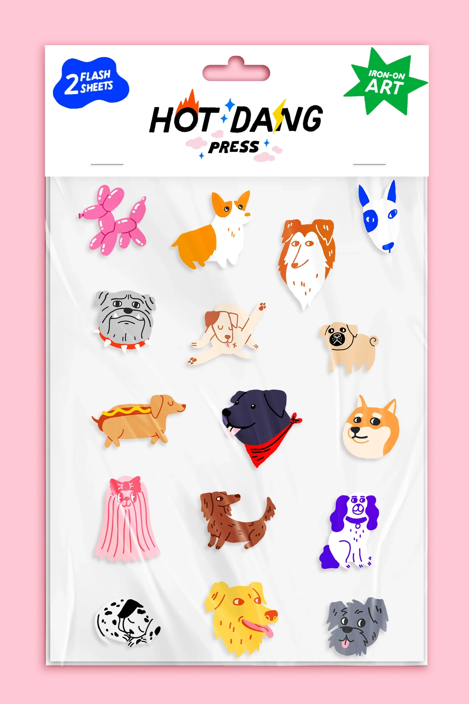 Hot Dang Press Iron-On Art Sheets - Image 14