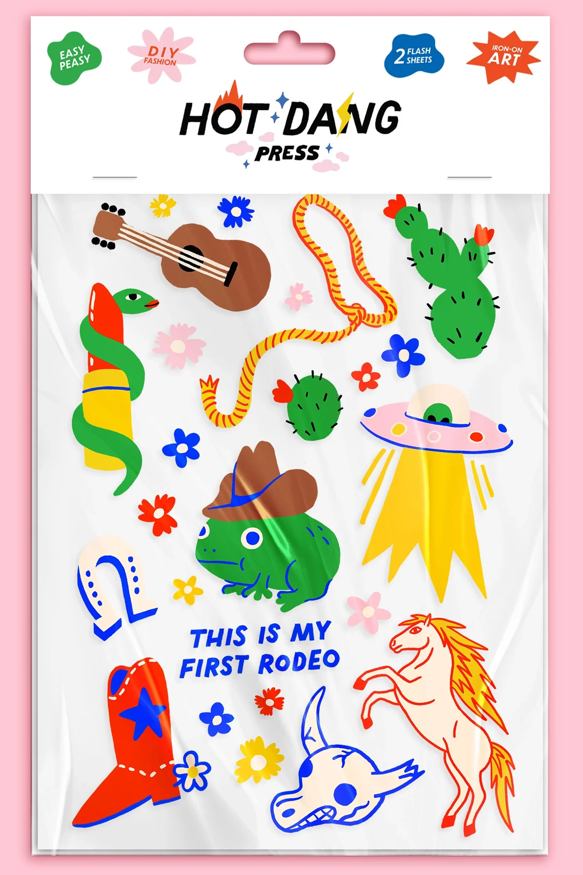 Hot Dang Press Iron-On Art Sheets - Image 3