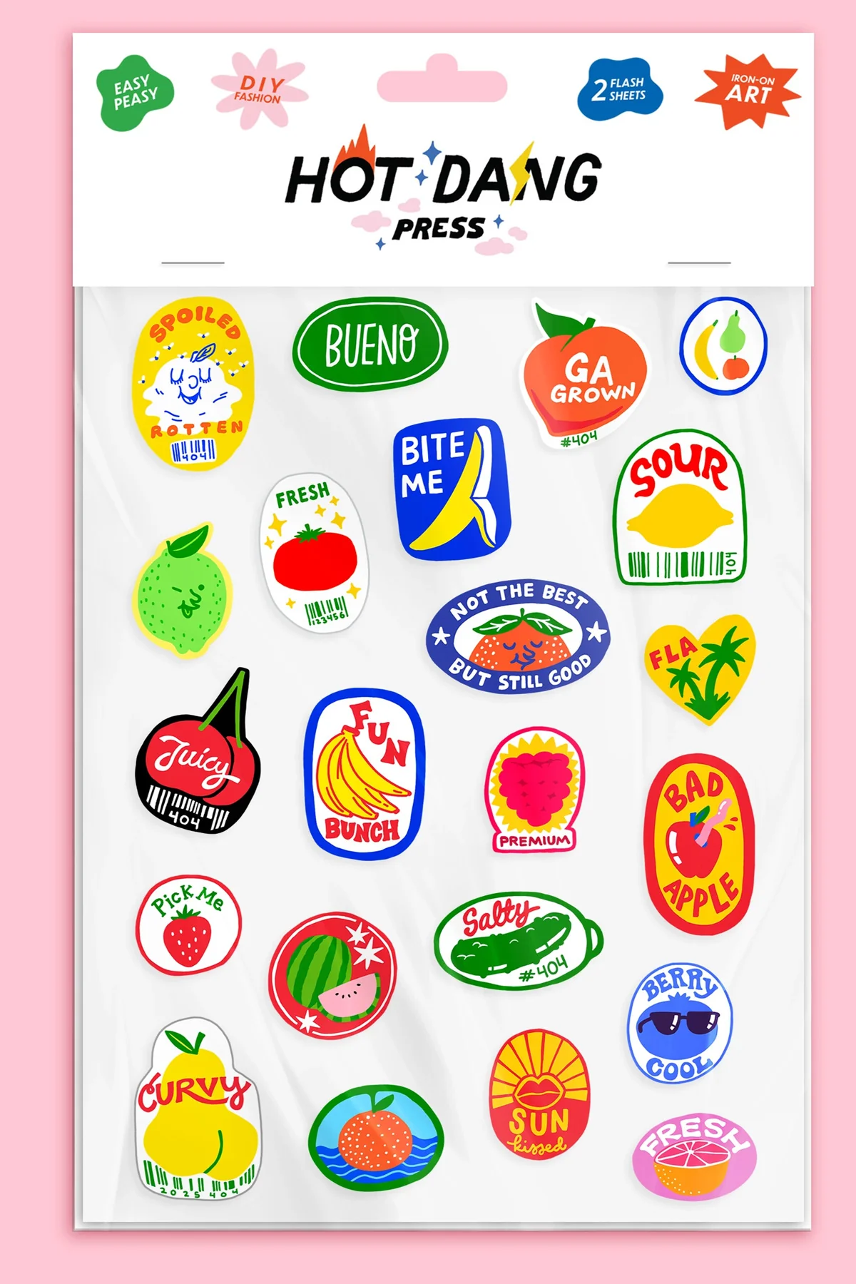 Hot Dang Press Iron-On Art Sheets - Image 8