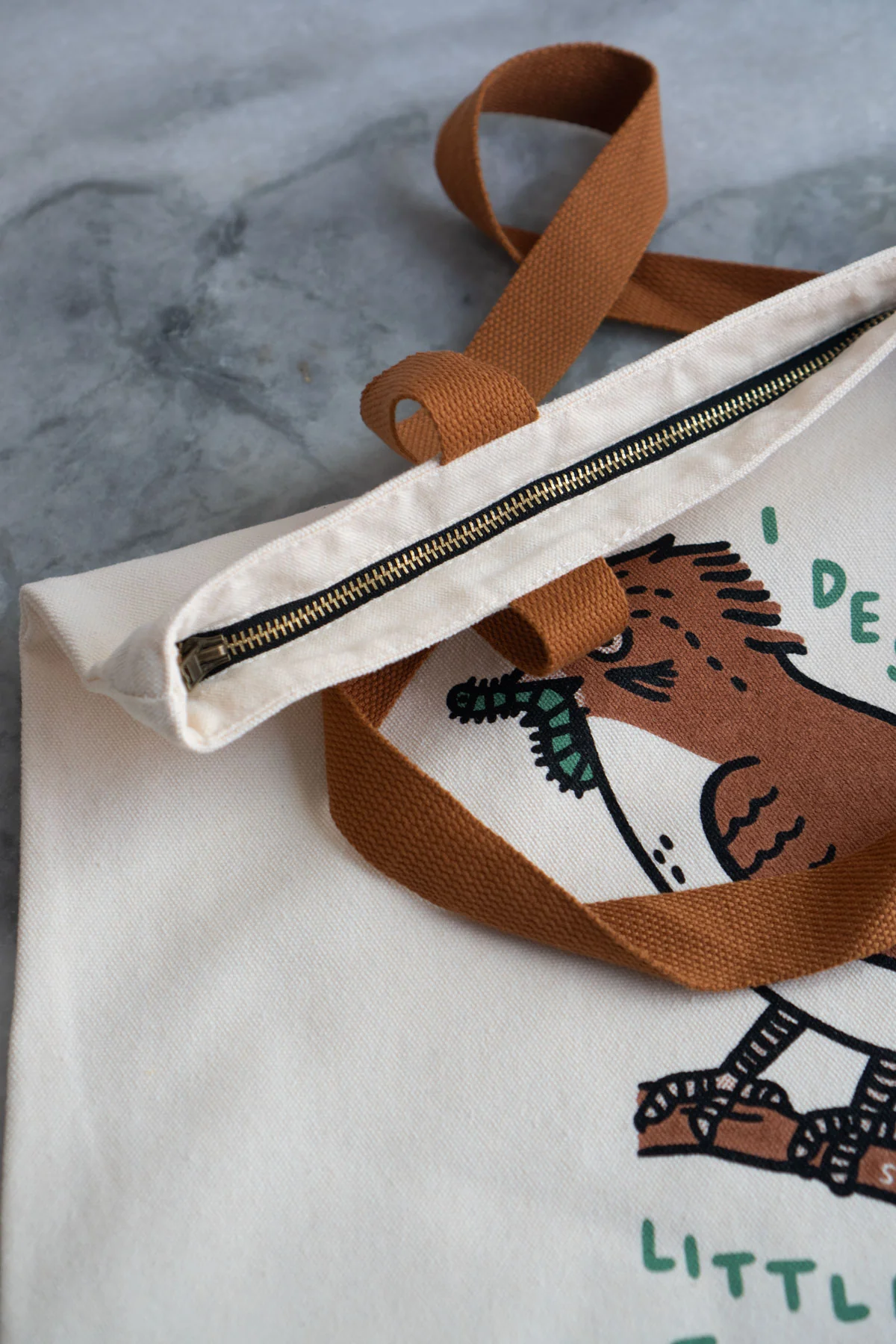 Little Treat Big Zip Tote - Image 5