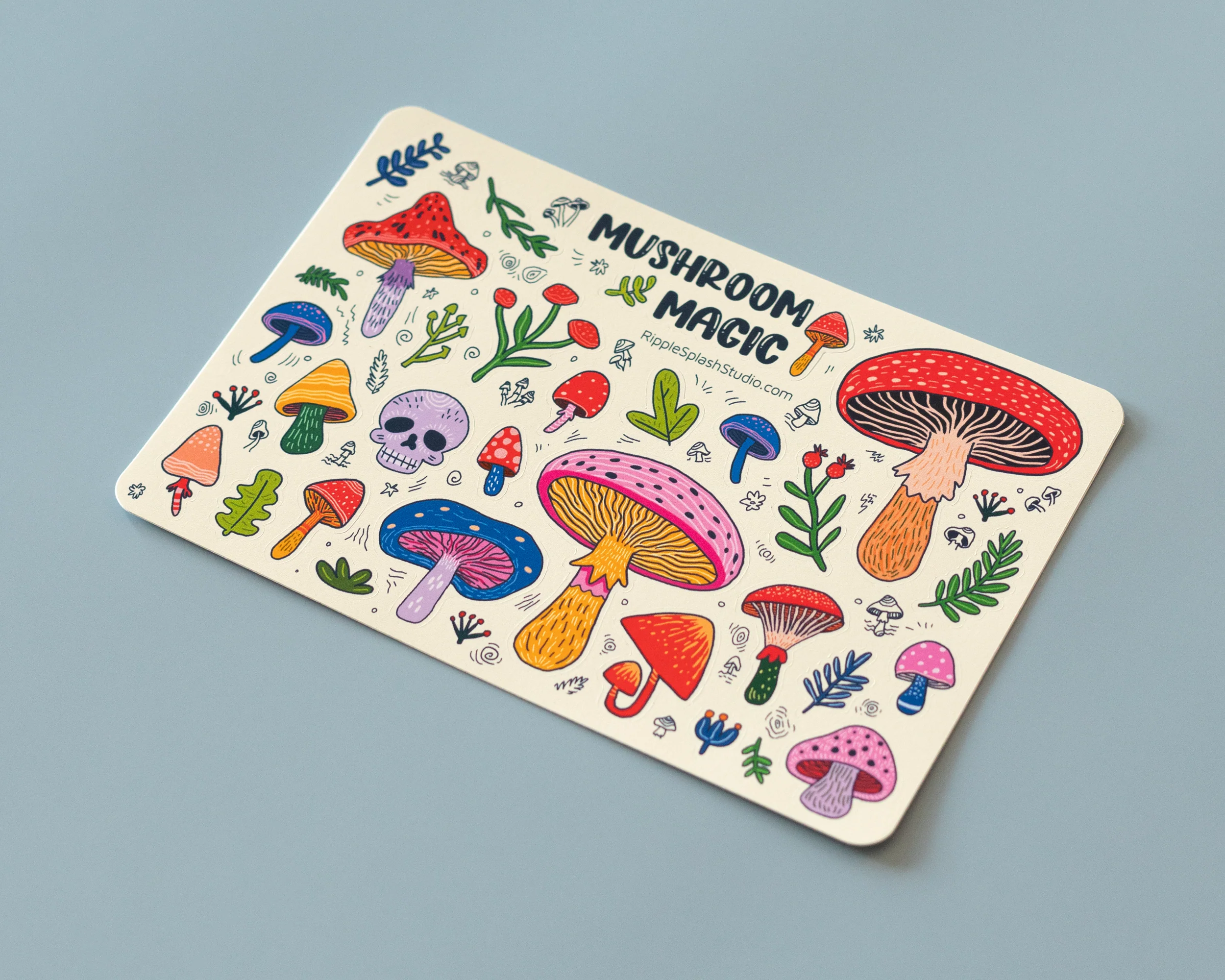 Mushroom Magic Sticker Sheet - Image 4