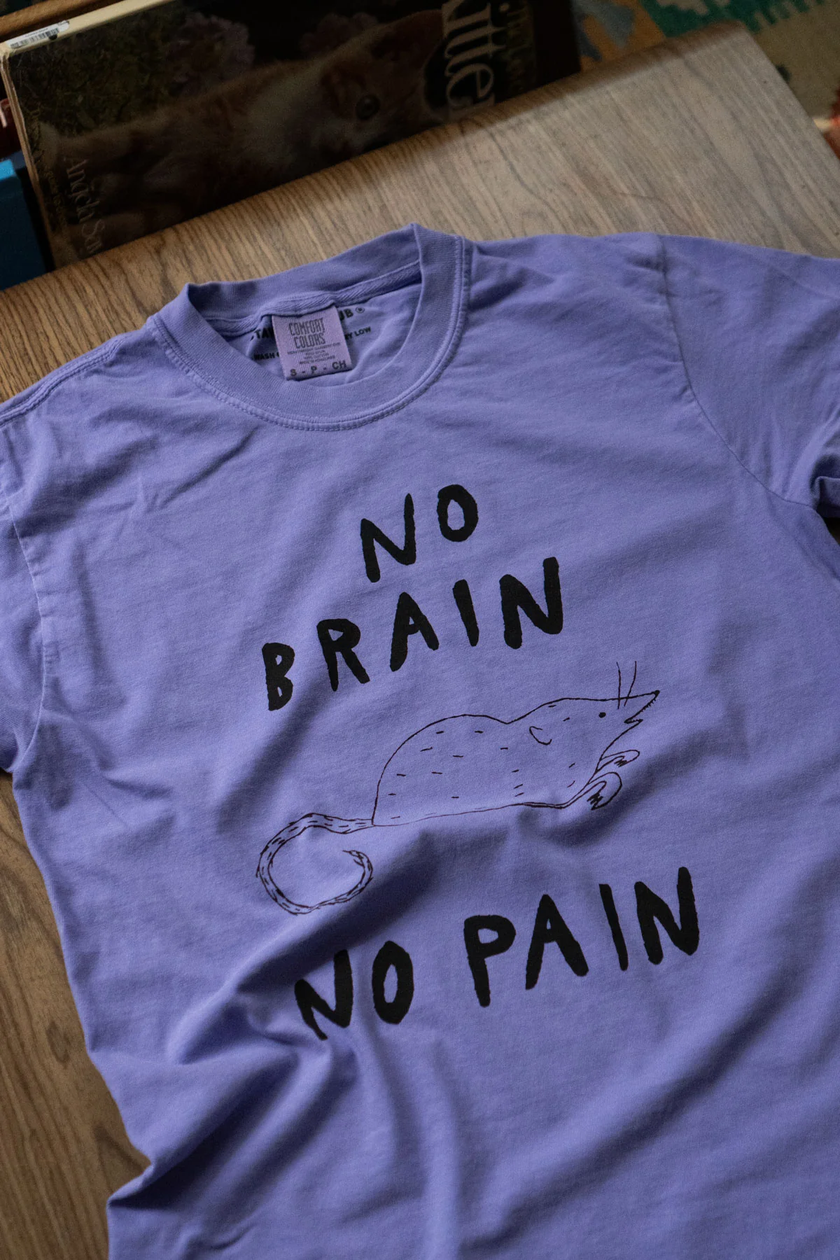 No Brain No Pain T-Shirt - Image 4