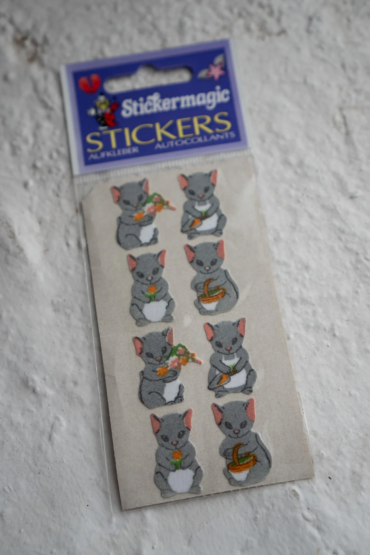 Vintage Sticker Strips - Mammals - Image 4