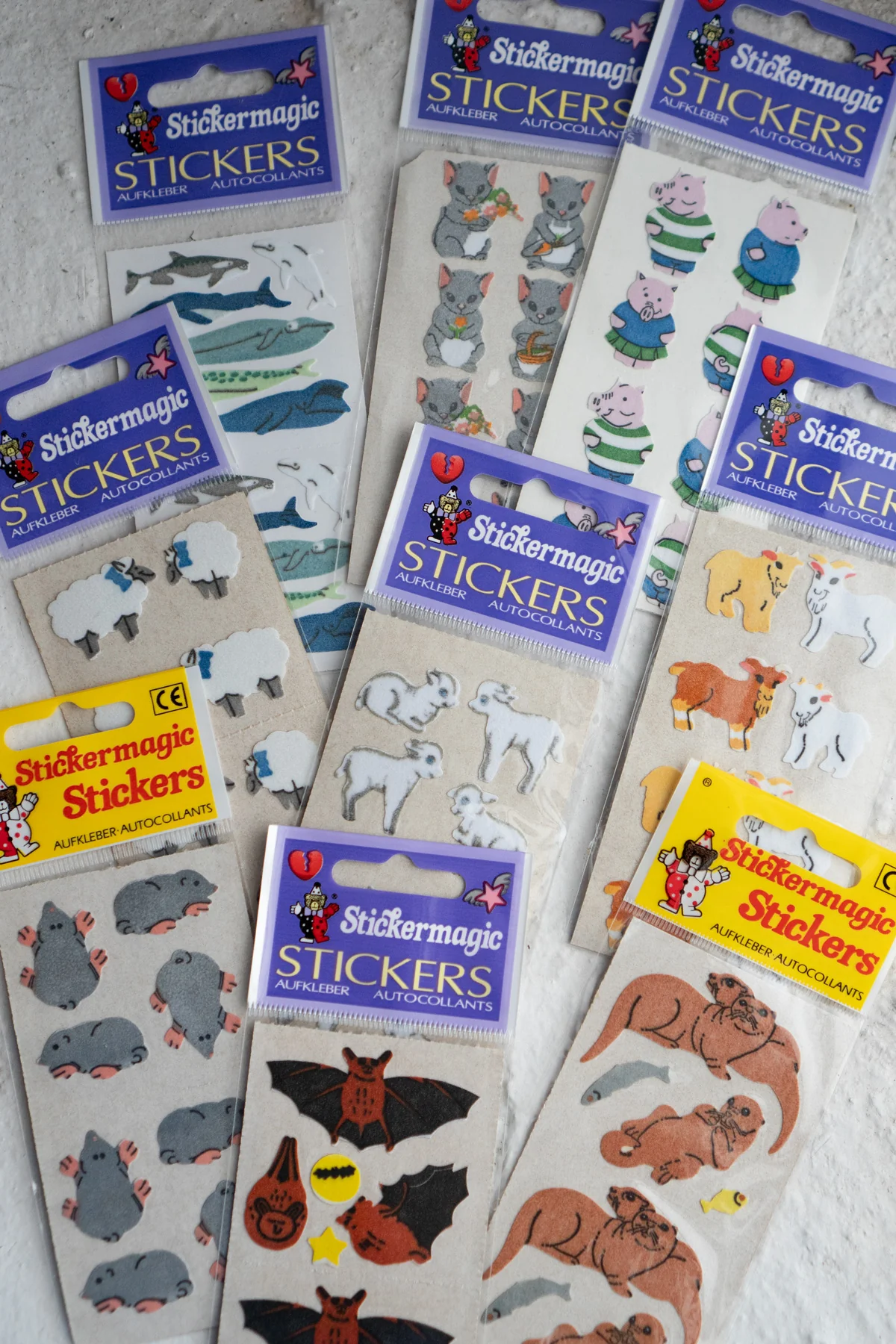 Vintage Sticker Strips - Mammals - Image 9