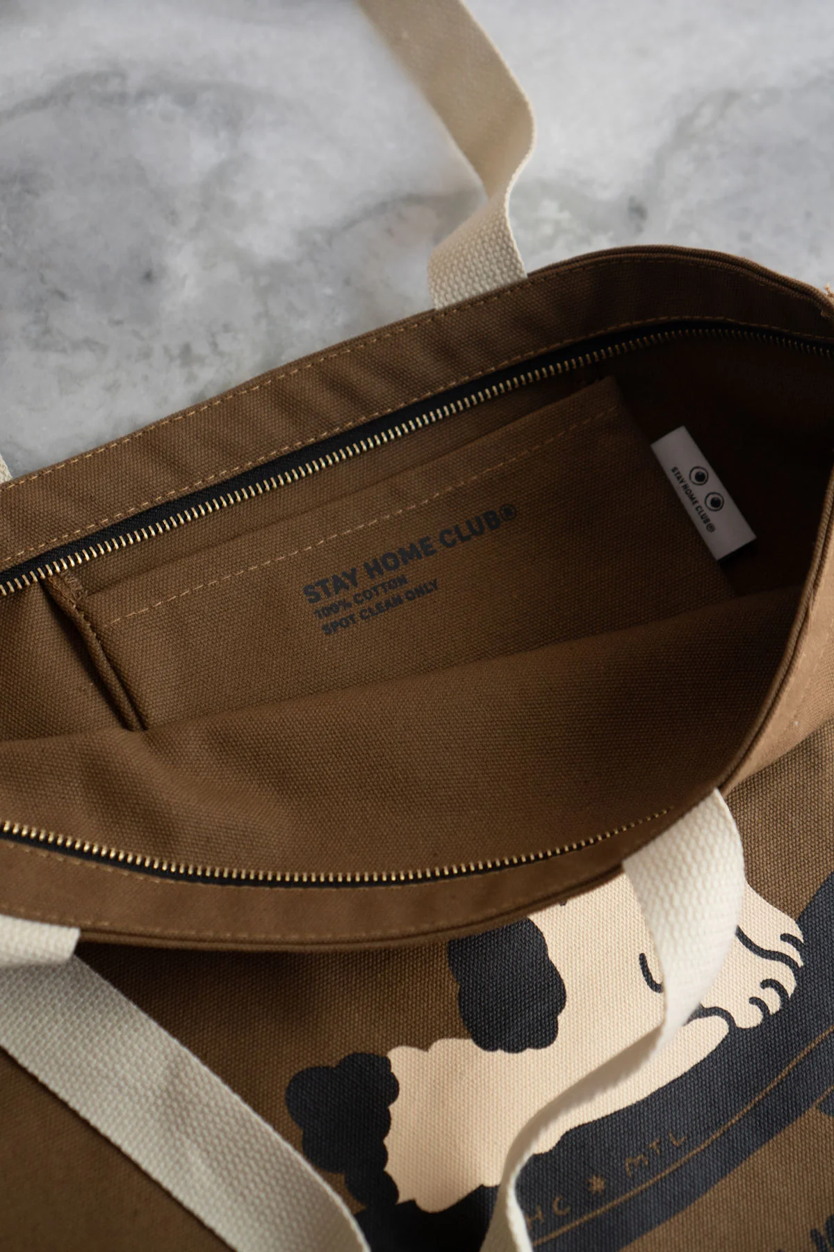 Overreact Big Zip Tote - Image 4
