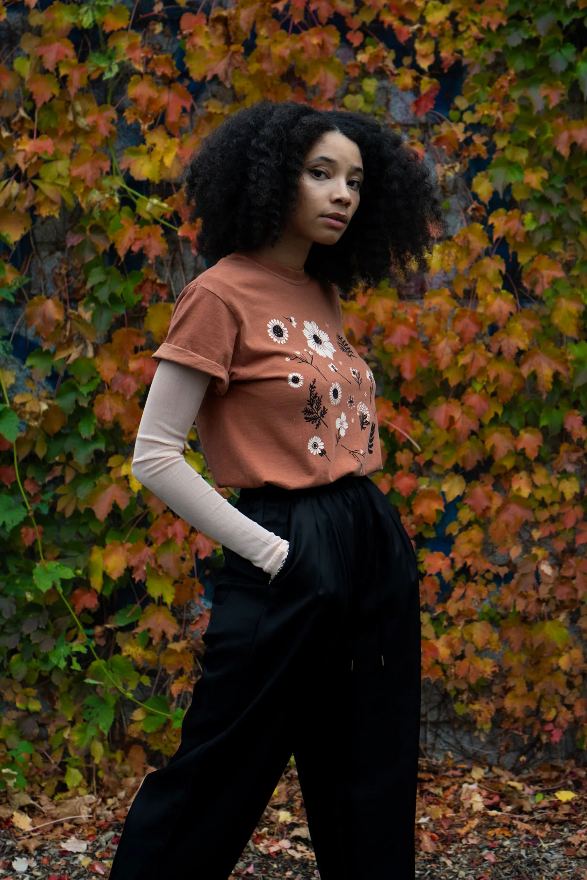 Pressed Flowers T-Shirt - Image 4
