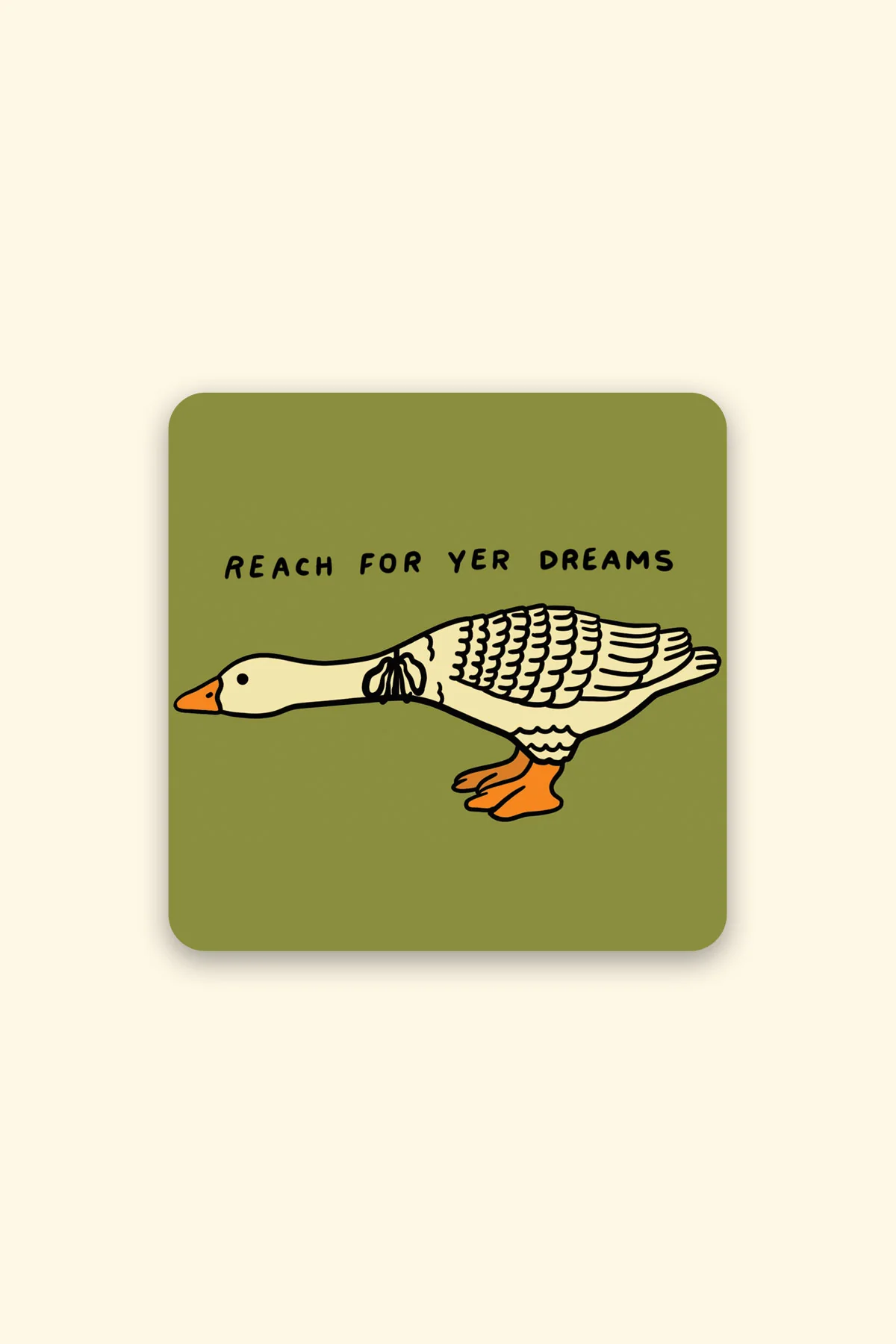 Reach For Yer Dreams Vinyl Sticker