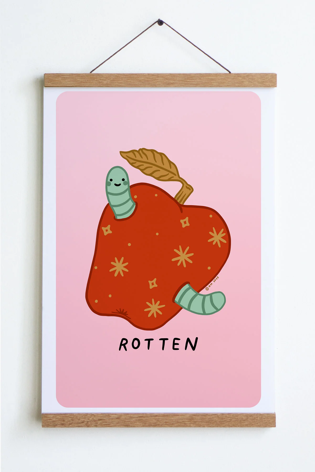 Rotten Apple Print - Image 3