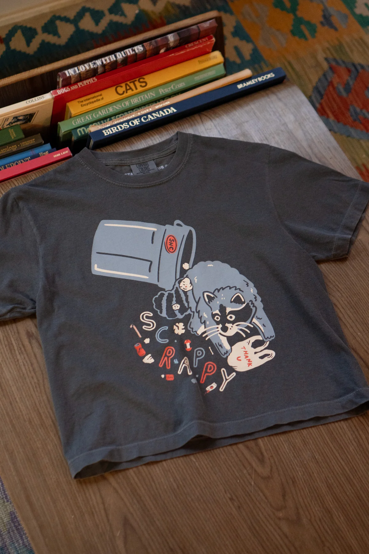 Scrappy Raccoon Boxy Tee - Image 6