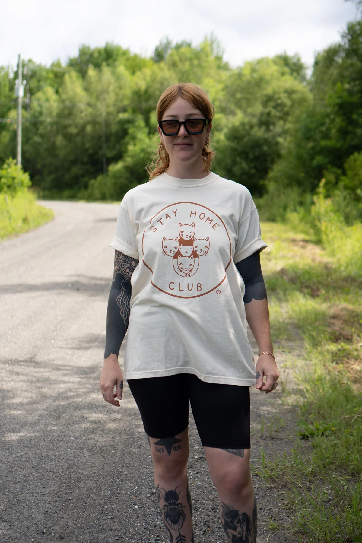 Stay Home Club Logo T-Shirt - Image 3