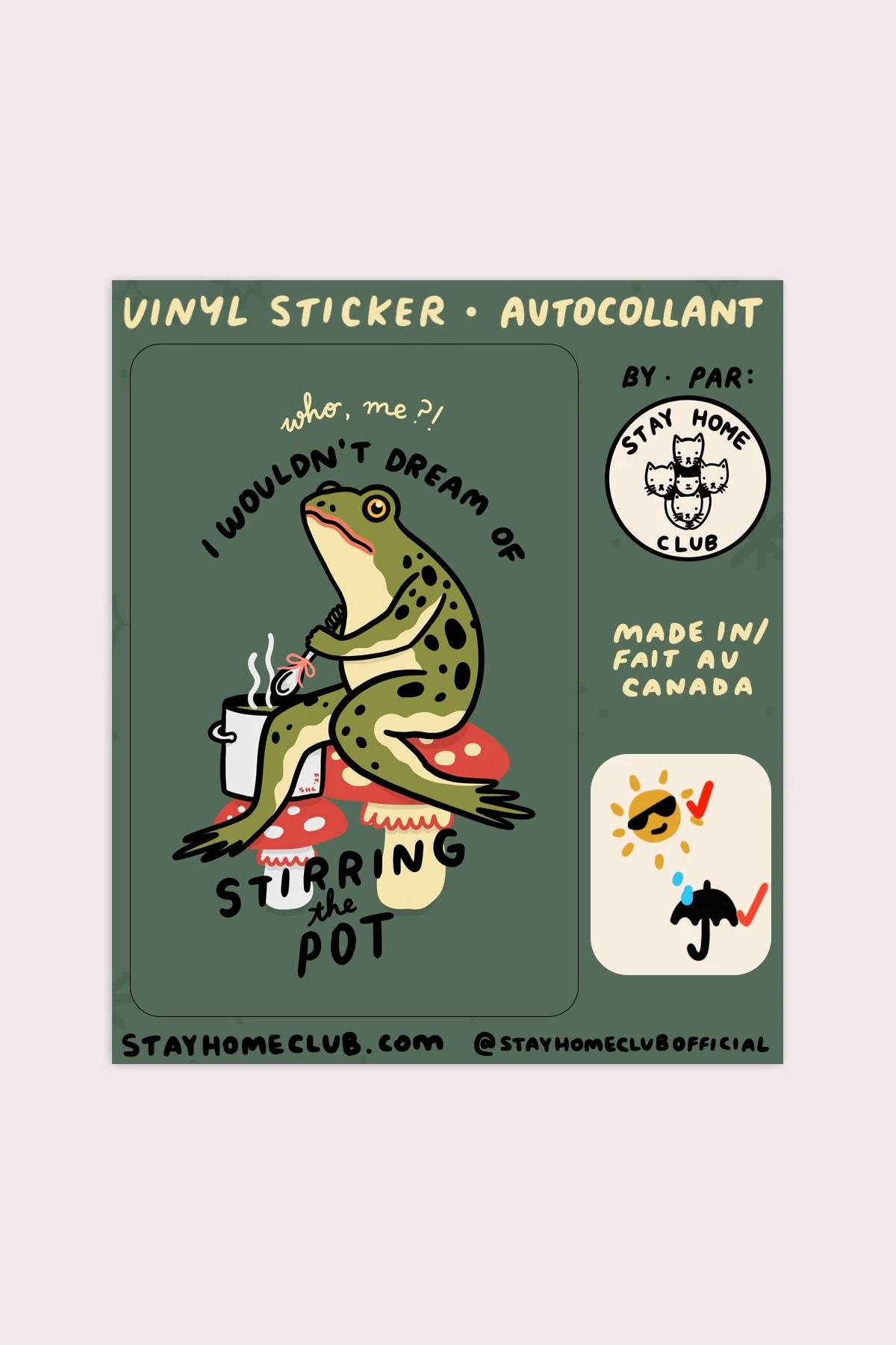 Stirring the Pot Vinyl Sticker - Image 2