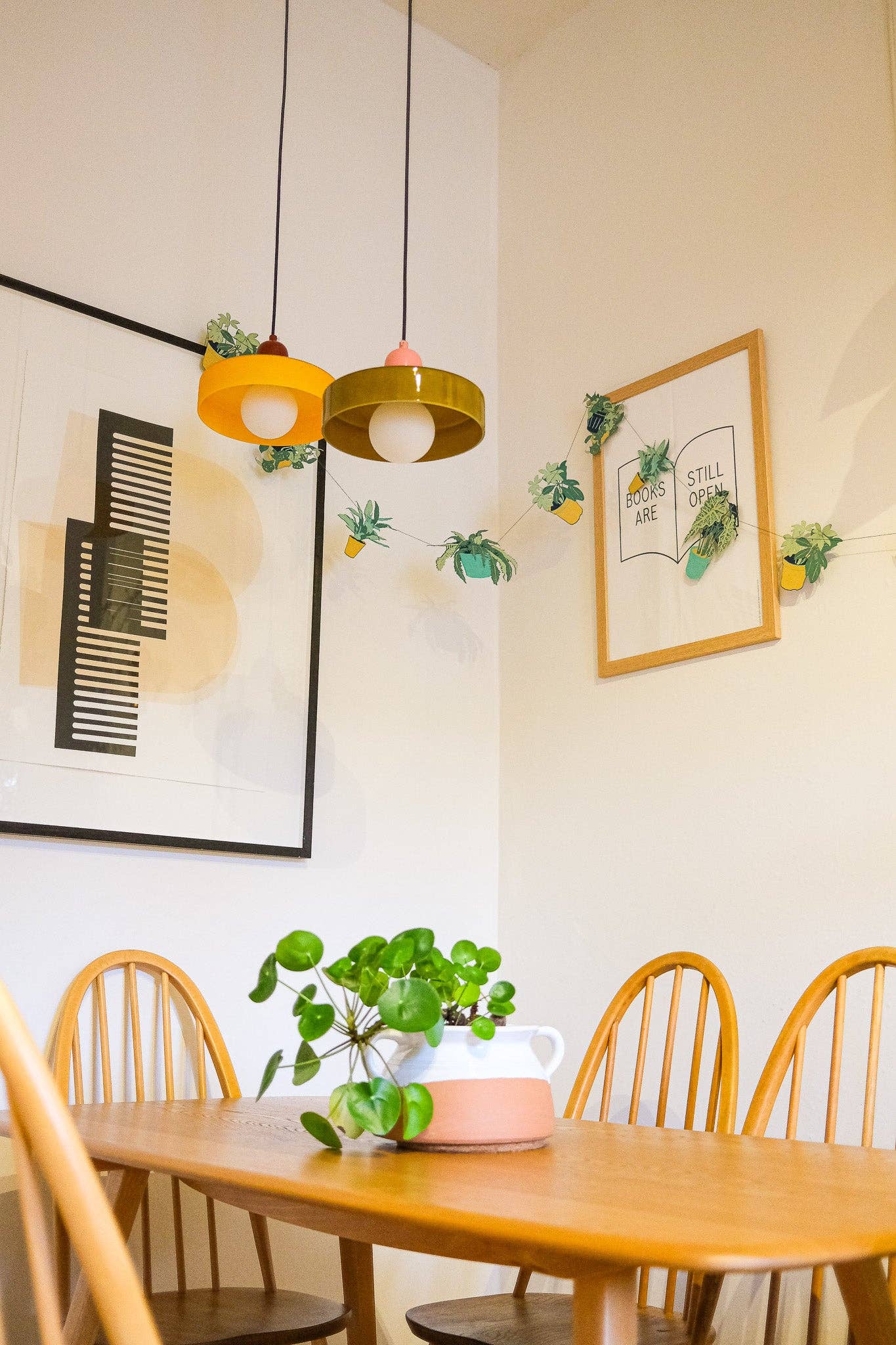 Houseplants Screen Printed and Sewn Garland - Image 9