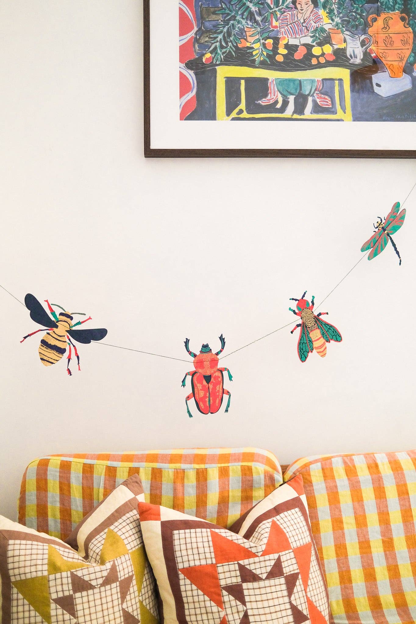 Insects Screen Printed and Sewn Garland - Image 3