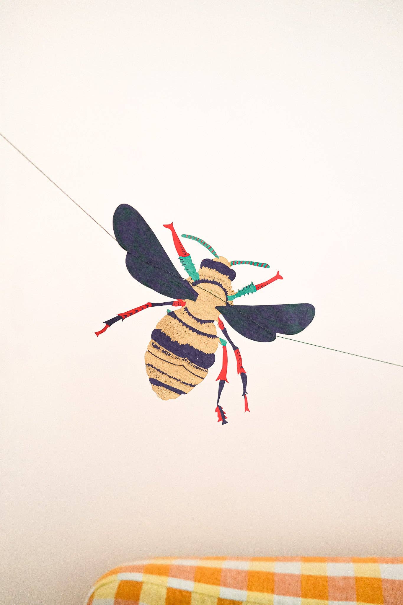 Insects Screen Printed and Sewn Garland - Image 7