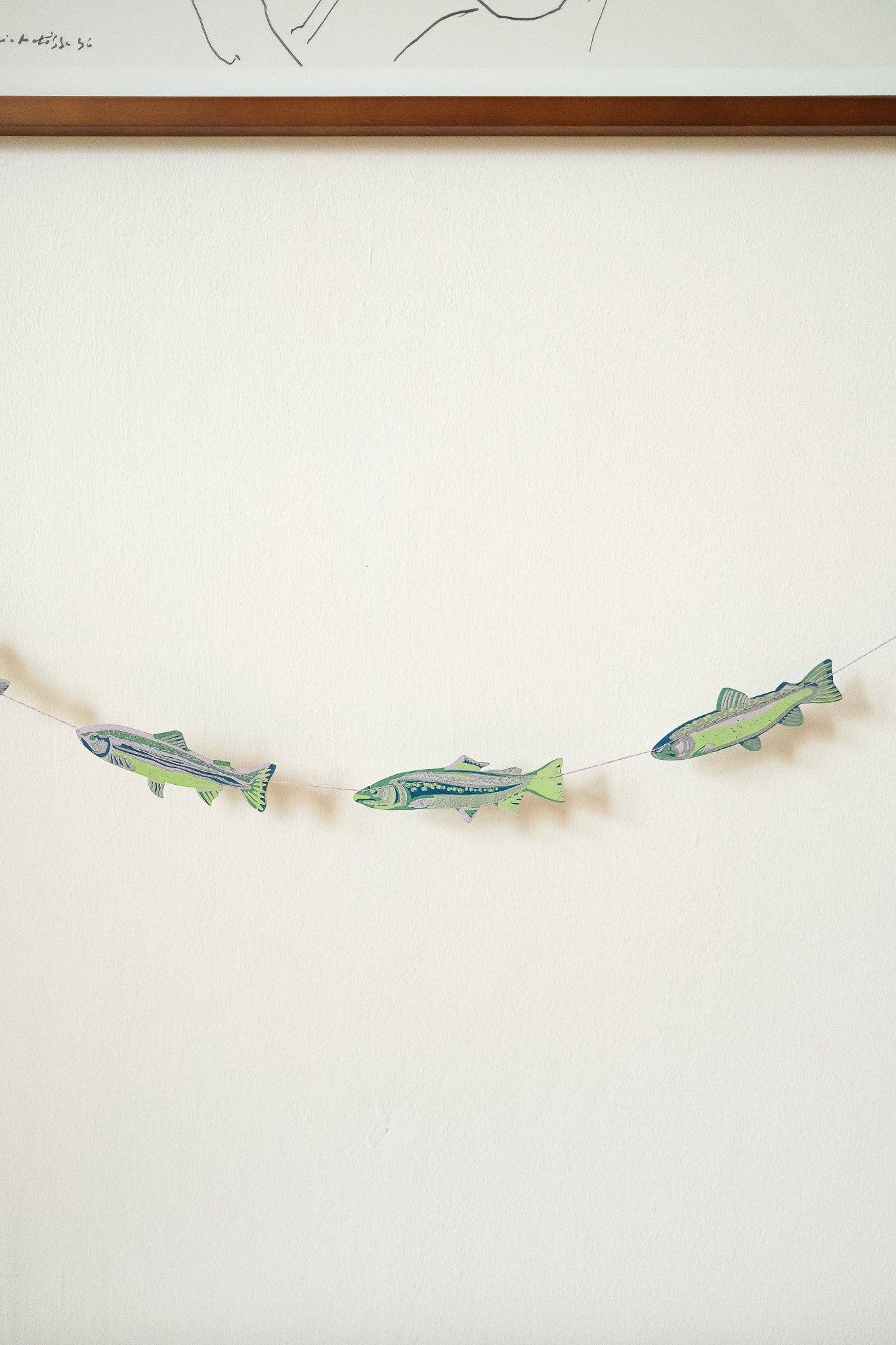 Tasty Anchovies Screen Printed and Sewn Garland - Image 13