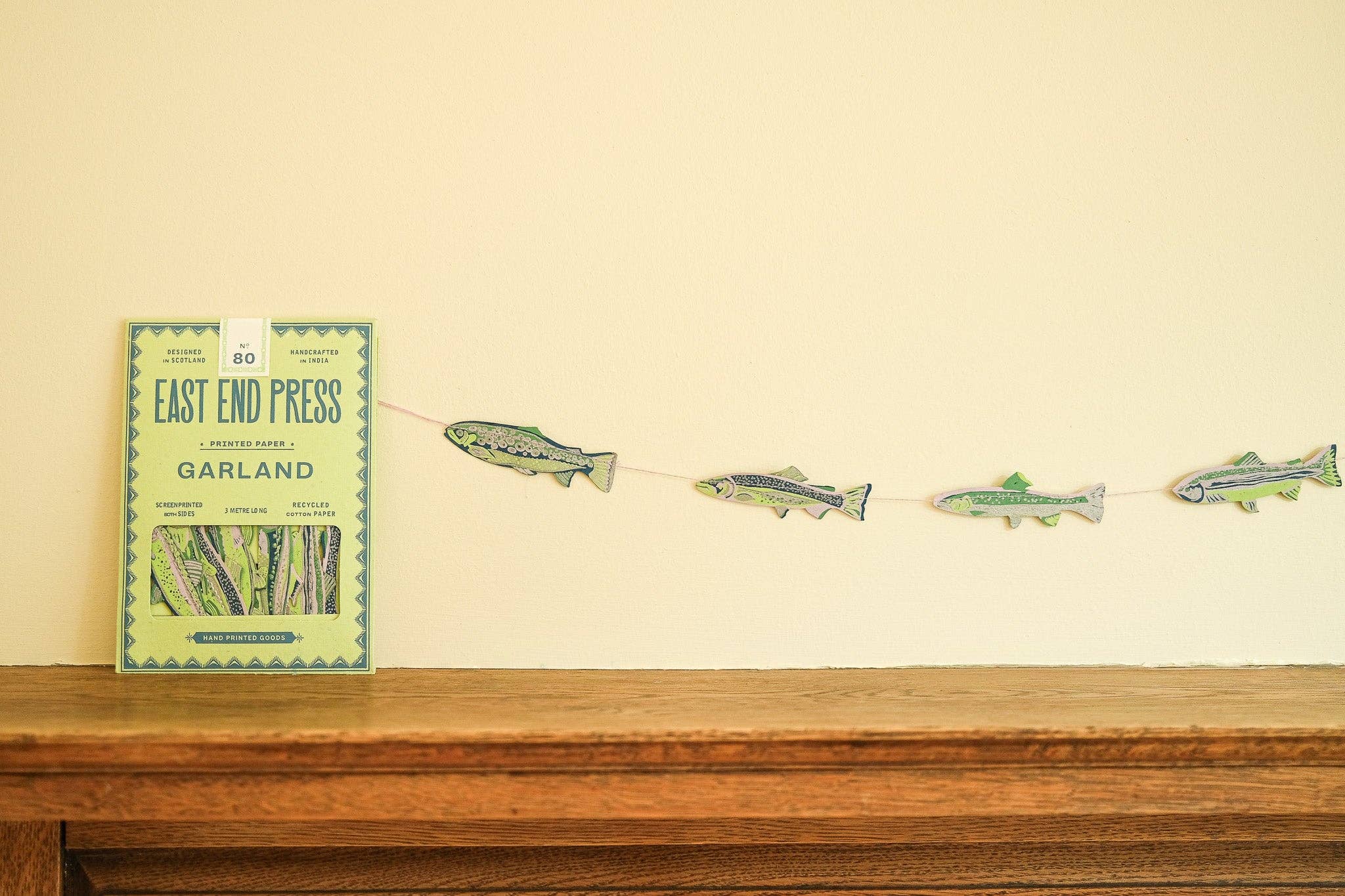 Tasty Anchovies Screen Printed and Sewn Garland - Image 15
