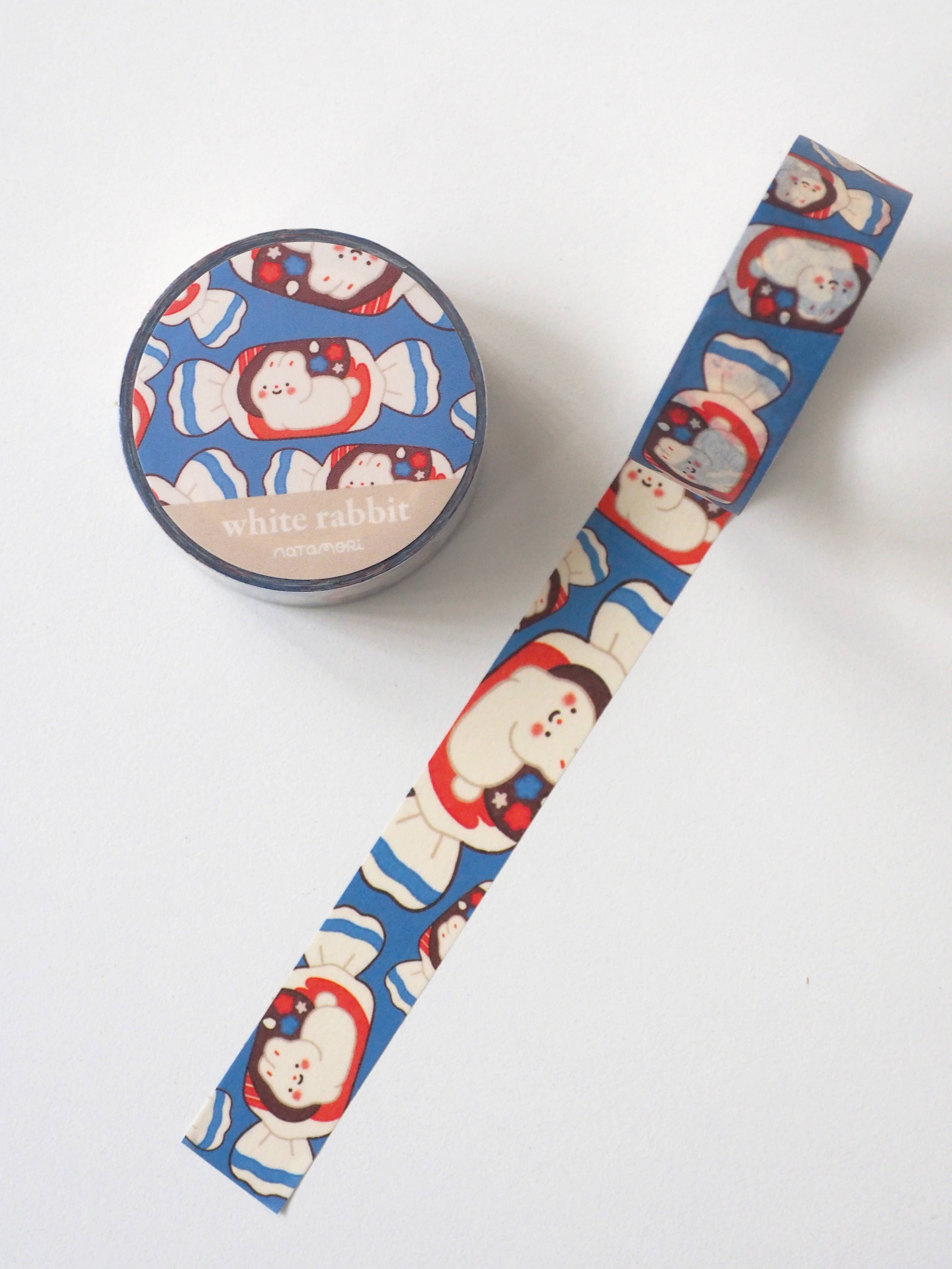 White rabbit washi tape - Image 2
