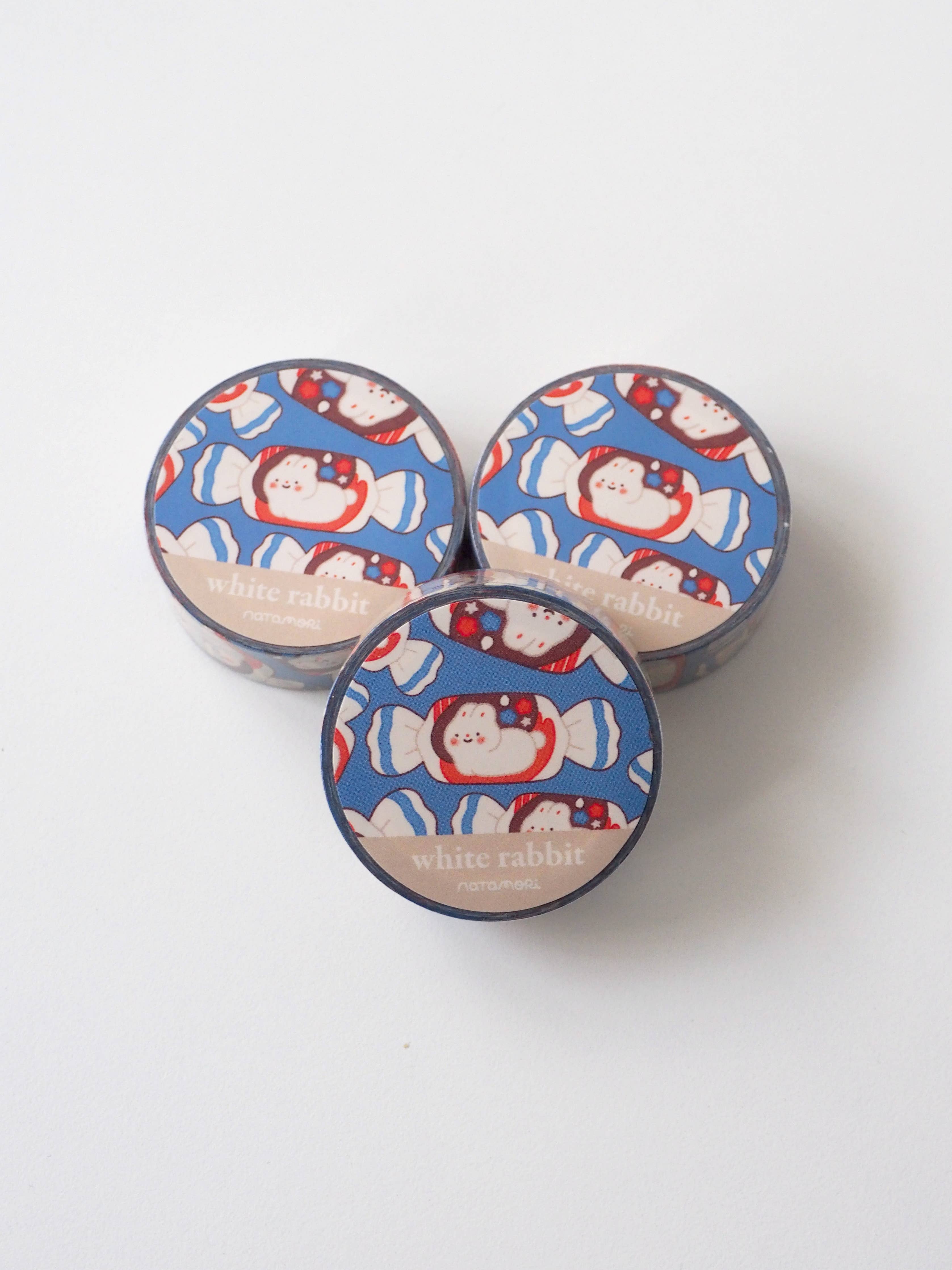 White rabbit washi tape - Image 3