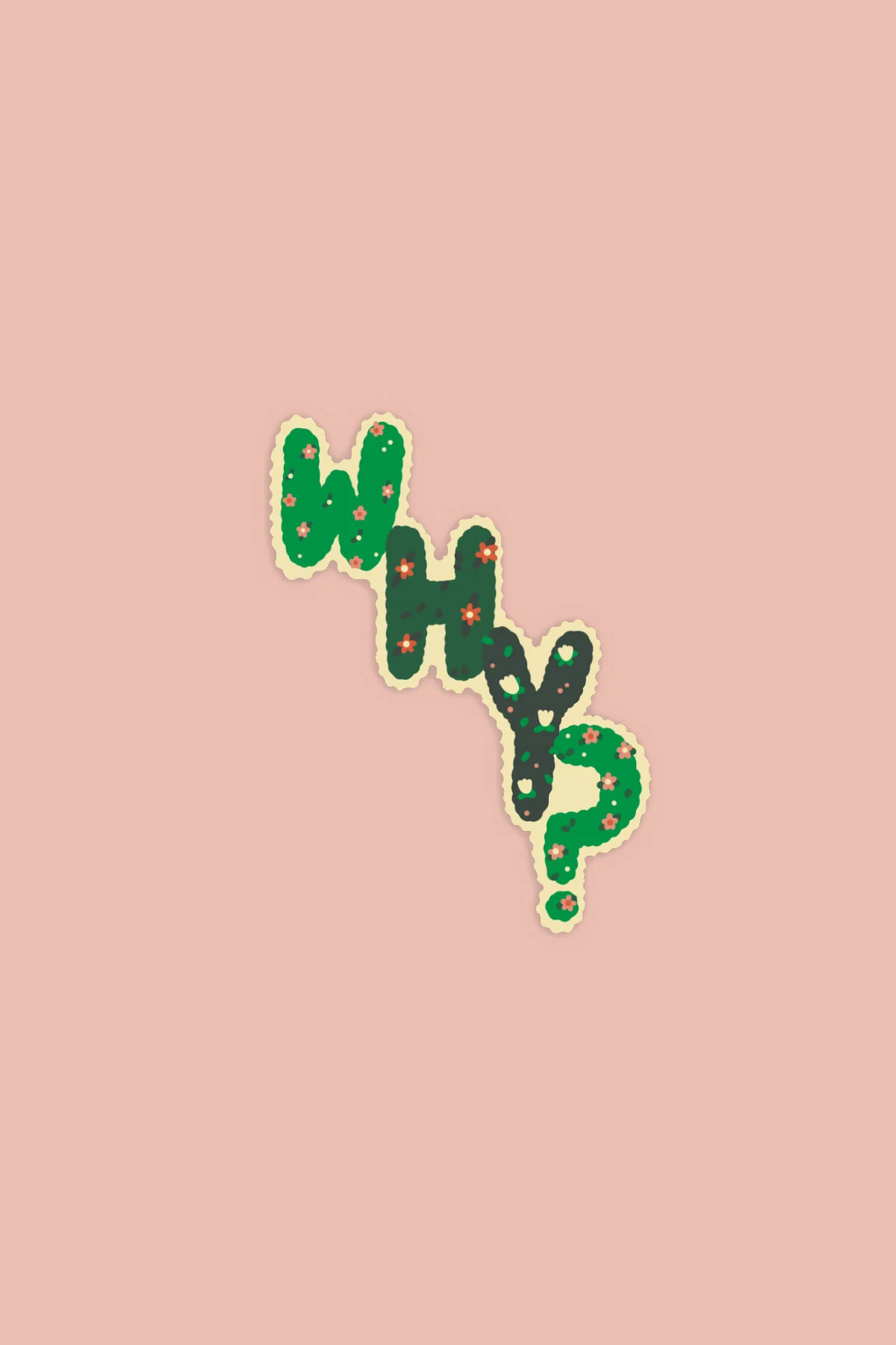 Why? Vinyl Sticker - Image 2